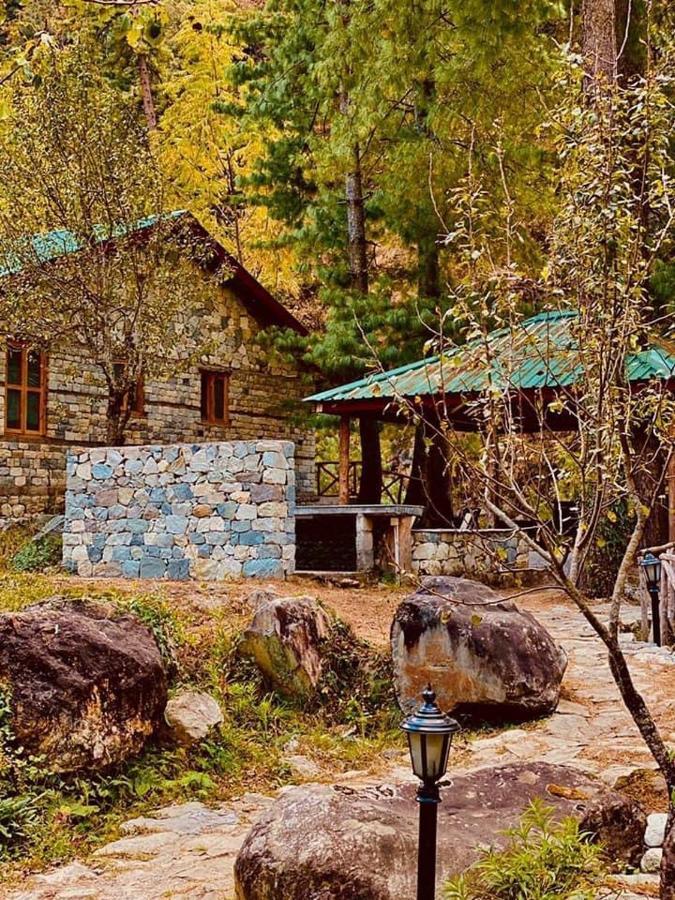Tirthan Anglers' Retreat Banjār Exterior foto
